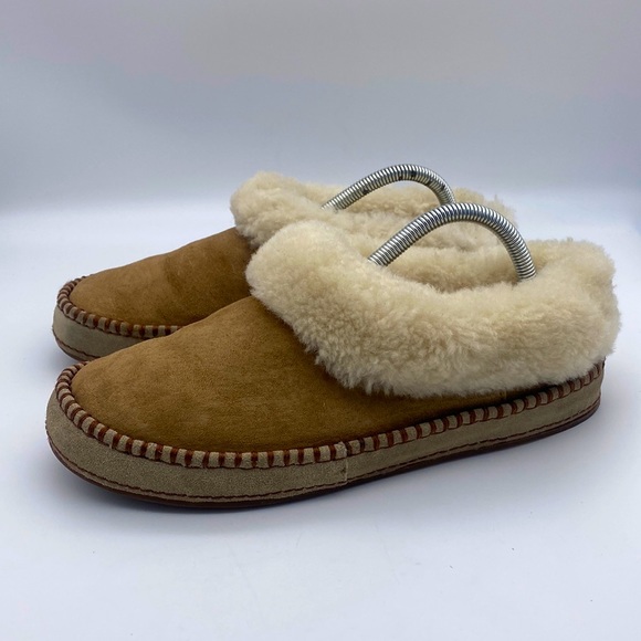 UGG | Shoes | Ugg Wrin Leather Slippers 